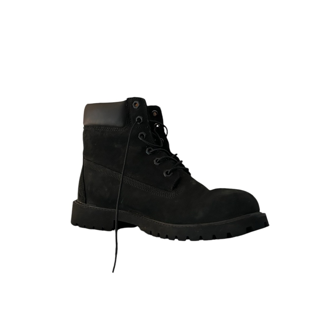 Unisex- Black waterproof Timberland boots
